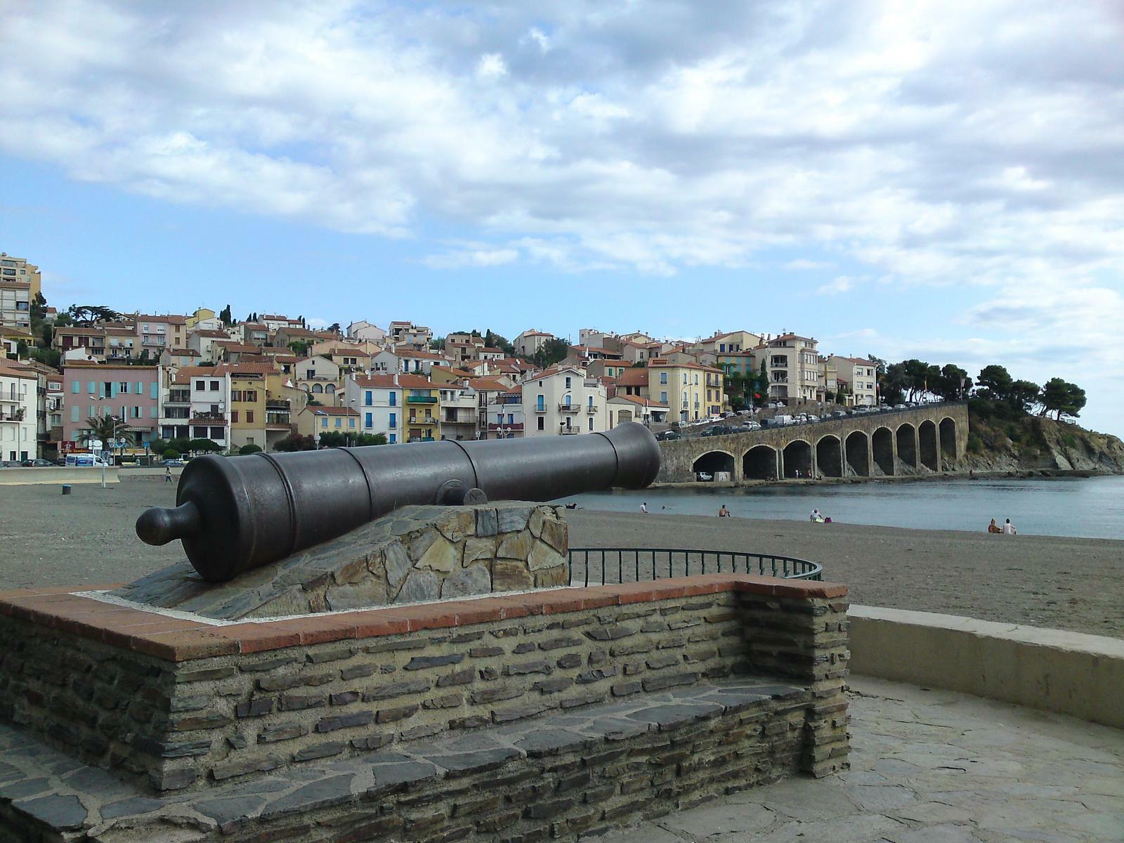 Am Strand von Banyuls-sur-Mer