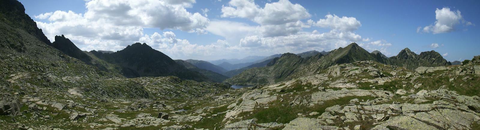 Estany de Jucla vom Col de l