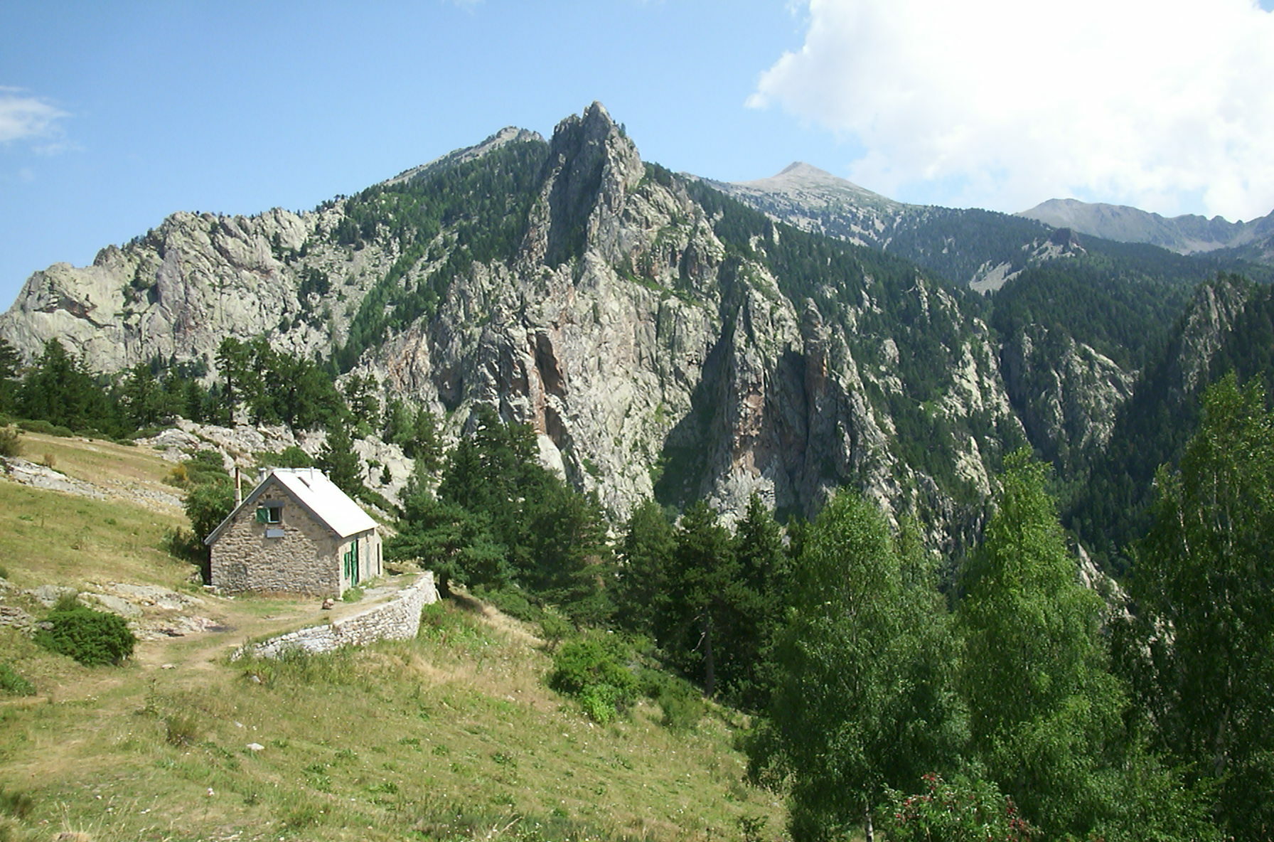 Nahe des Refuge Mareill (Nicht auf dem Bild)