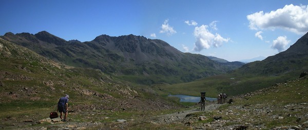 Aufstieg zur Portella de la Grava