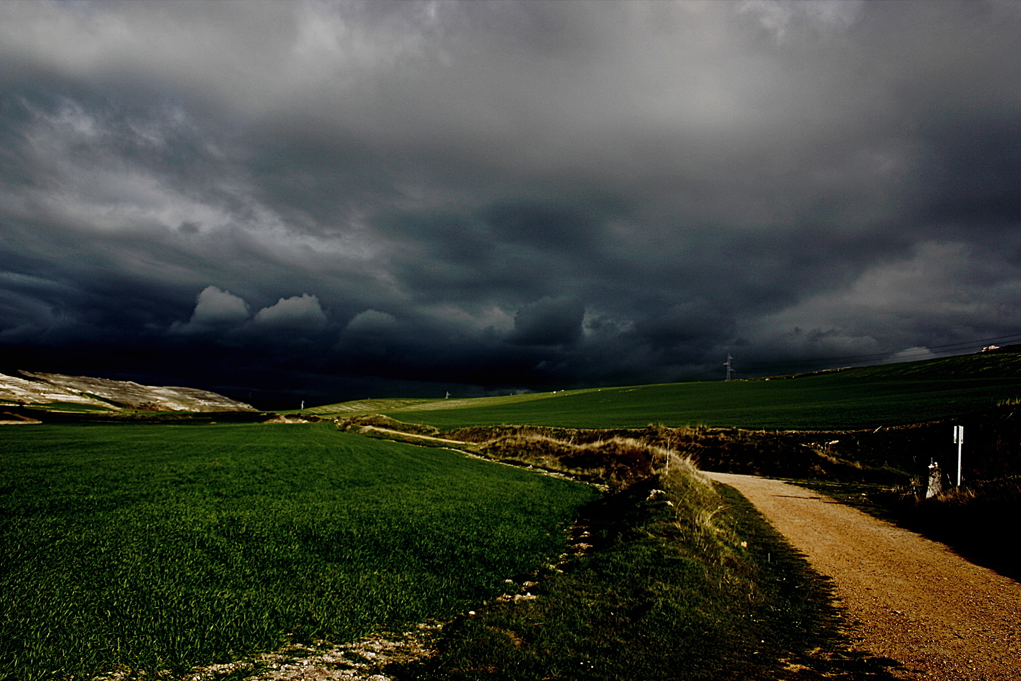 Landschaft hinter Burgos