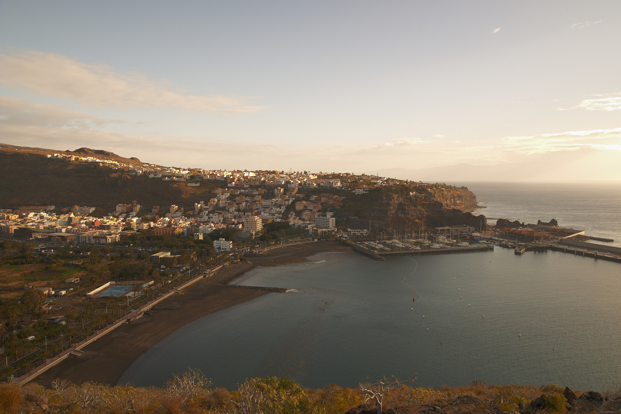 Sonnenaufgang ber San Sebastian