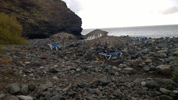 El Cabrito, der 'schnste' Strand La Gomeras