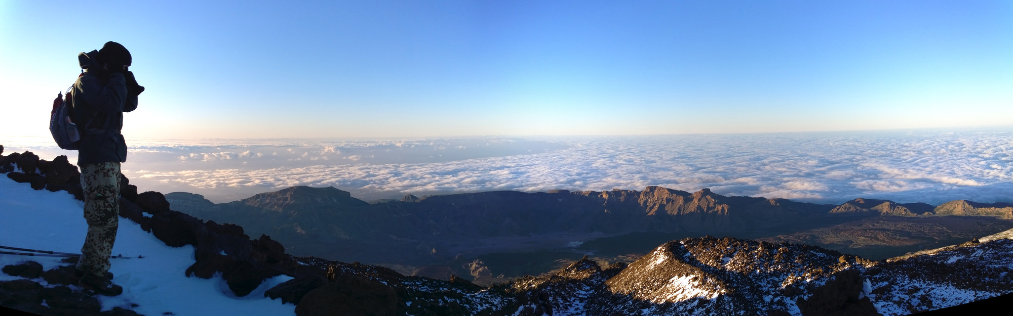 Alter Krater am Teide