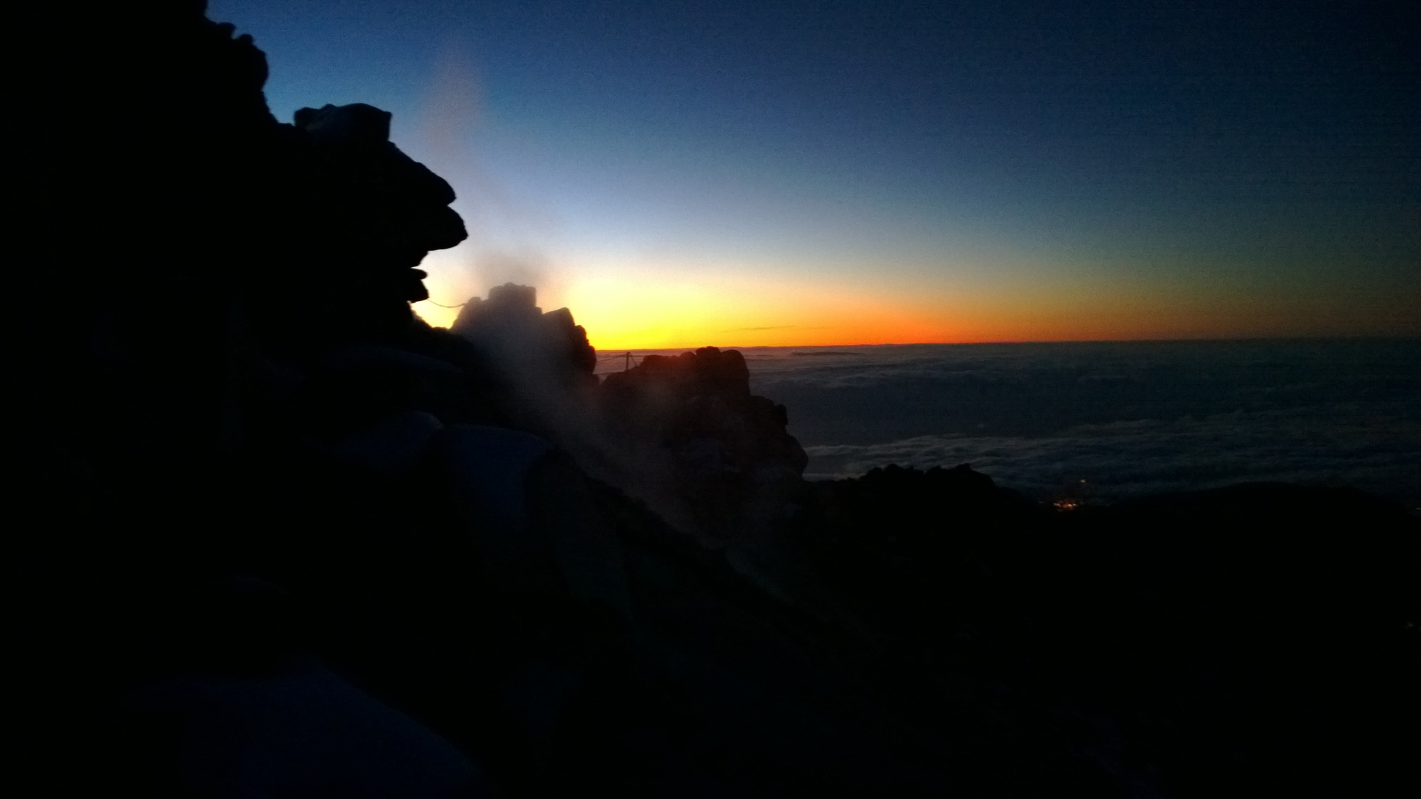 Sonnenaufgang am Teide