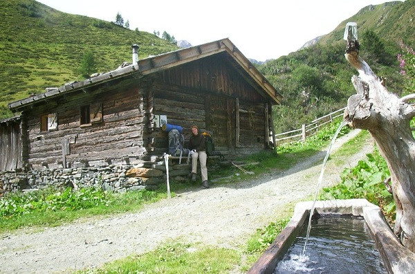 Rast an der Unteren Engbergalm