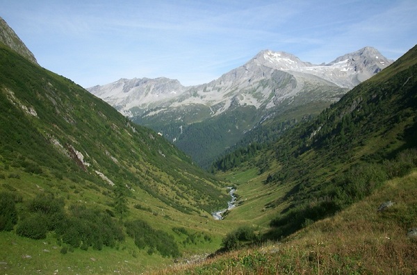 Blick zurck auf den Gliderbach