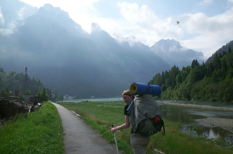 Weg nach Alleghe