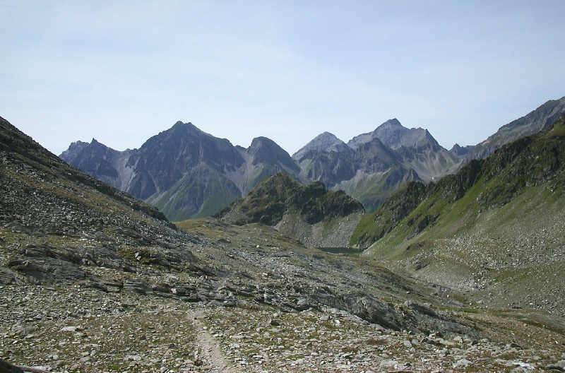 Gliderschartl Blick zum Grindlersee