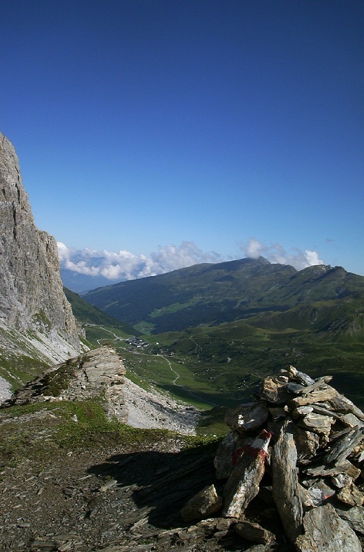 Blick auf die Lizumer Htte