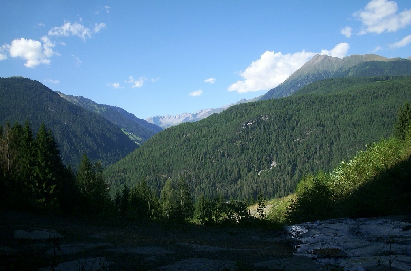 Blick zurck ins Tal
