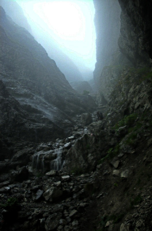 berschwemmte Schlucht